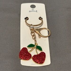 NEW 🍒 Rhinestone Bling Bag Charm